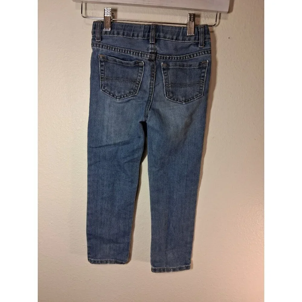 Children's Place Denim Blue Jeans Skinny Unisex Kids Size 5